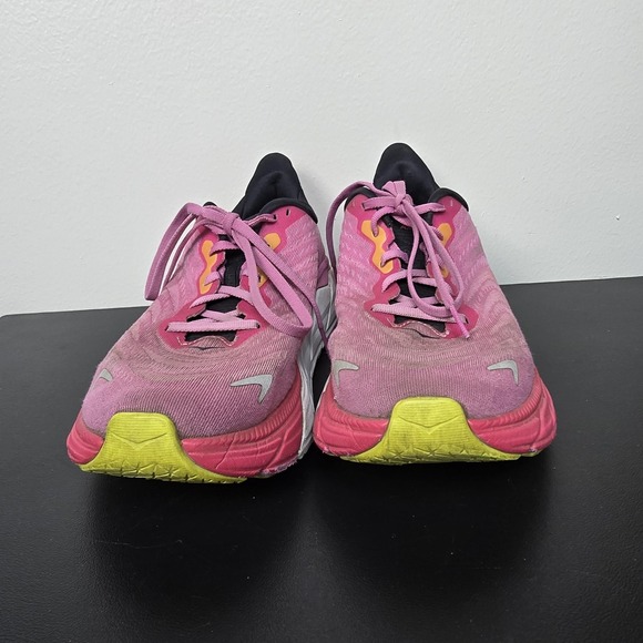 Hoka Shoes Womens Size 10B Pink Arahi 6 Performance Running Athletic Sneakers - Picture 3 of 10